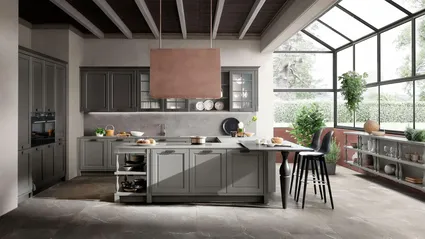 Cucina Classica con penisola Dolcevita 07 di Stosa