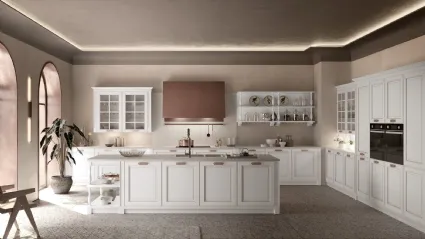 Cucina Classica con isola Dolcevita di Stosa