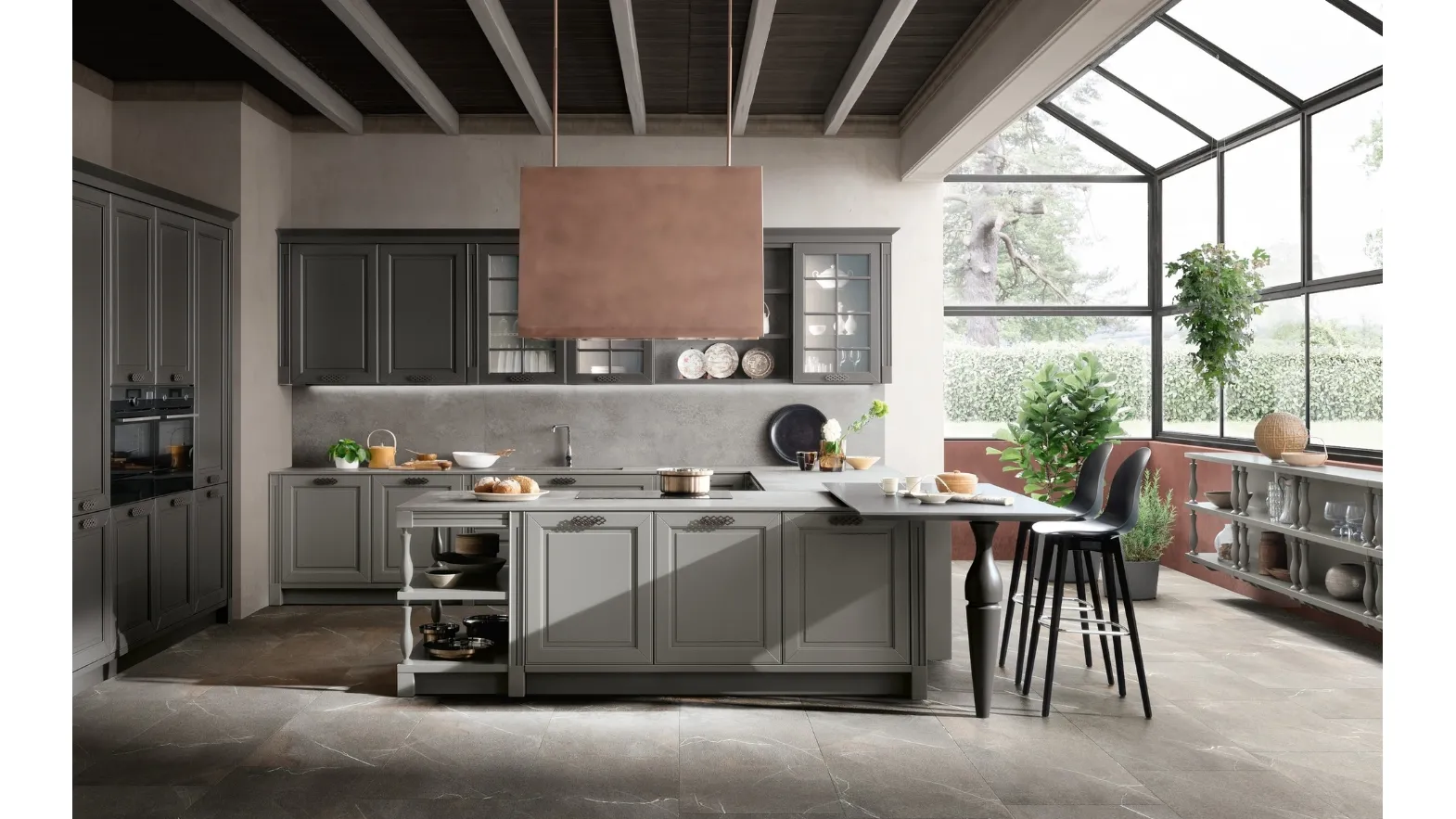 Cucina Classica Dolcevita v7 in laccato di Stosa