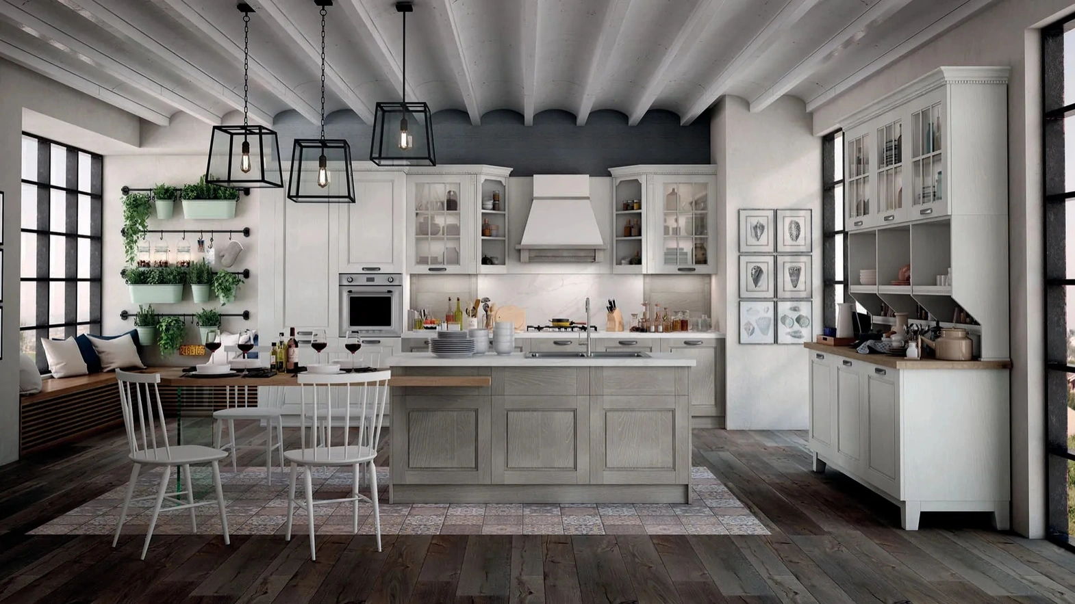 Cucina Classica in Frassino Virginia 02 di Stosa