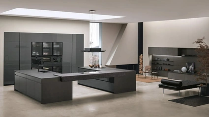 Cucina Moderna con doppia isola Aliant 04 di Stosa