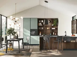 Cucina Moderna con penisola Art-Kaya 04 di Stosa