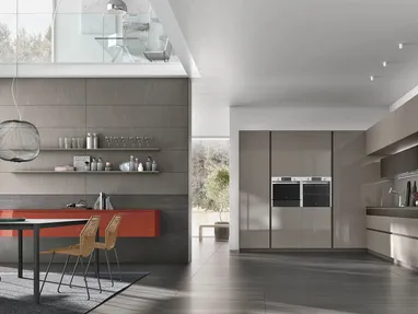 Cucina Moderna angolare Color Trend 03 di Stosa