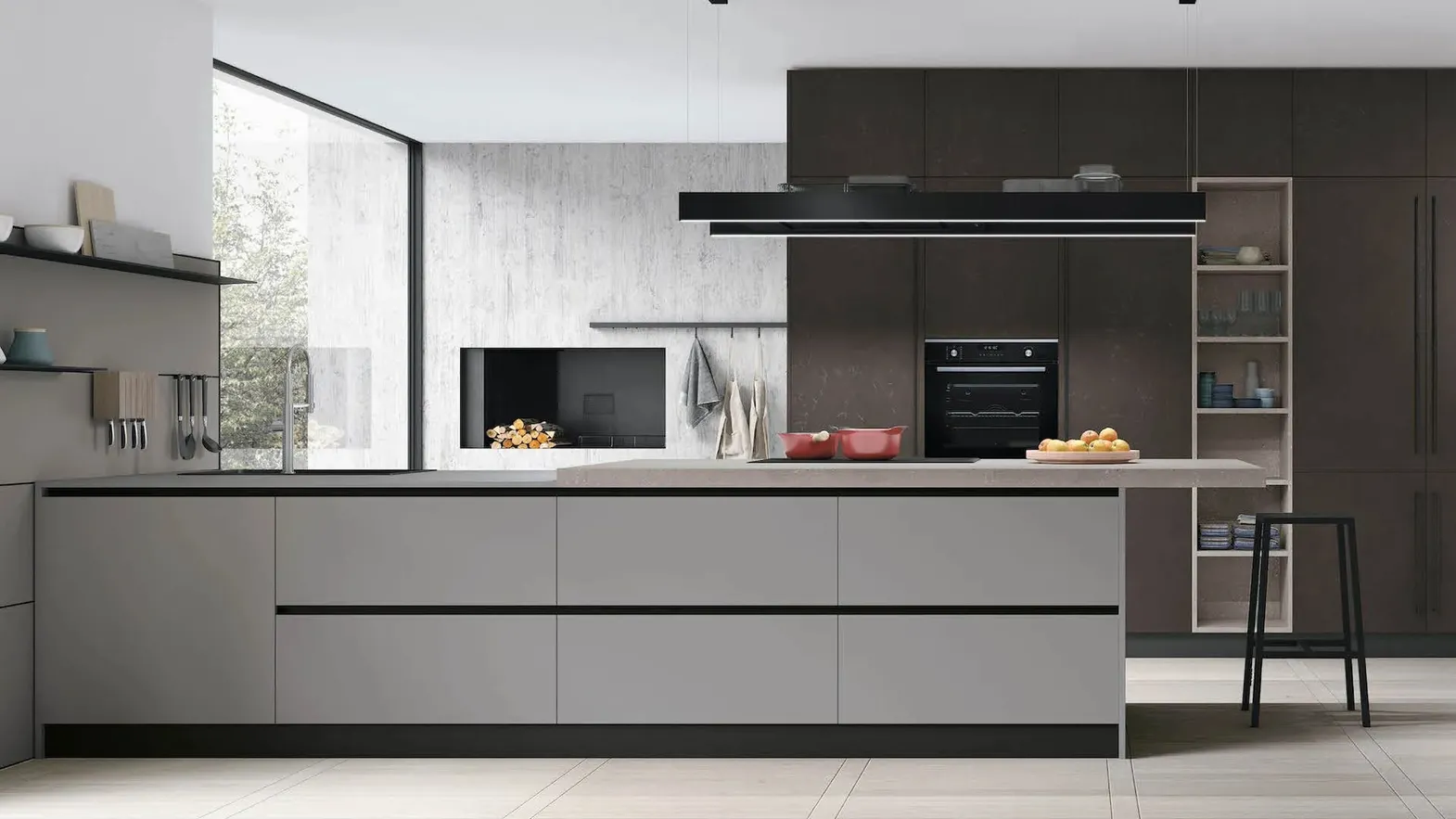 Cucina Moderna Infinity 07 di Stosa