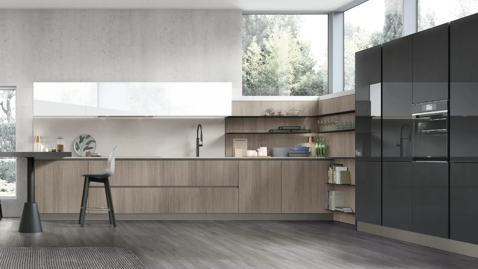 Cucina Moderna Infinity v6 di Stosa