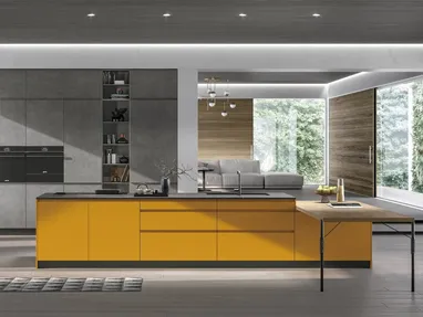 Cucina Moderna con isola Karma 10 di Stosa
