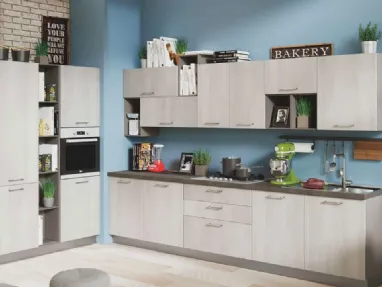 Cucina Moderna Kira 05 Yosemite Cipria di Net Cucine
