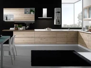 Cucina Moderna Luna in Grigio di Mobilturi