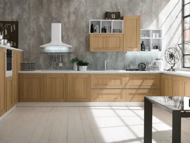 Cucina Moderna New River in Rovere Juta di Mobilturi
