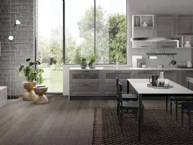 Cucina Moderna Nina in Grigio di Mobilturi