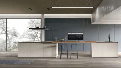 Cucina Moderna con isola Aliant 07 di Stosa