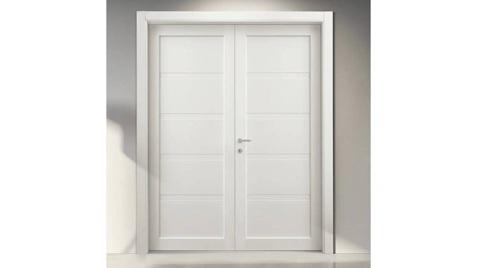Porta per interni battente Baltimora New 2020 Plus Rovere Laccato di BiHome