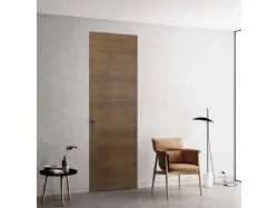 Porta per interni battente filomuro Doga Hori Rovere Olio Cuoio di BiHome