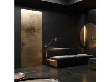 Porta per interni Filomuro Biwall 60 Surface Ottone di BiHome