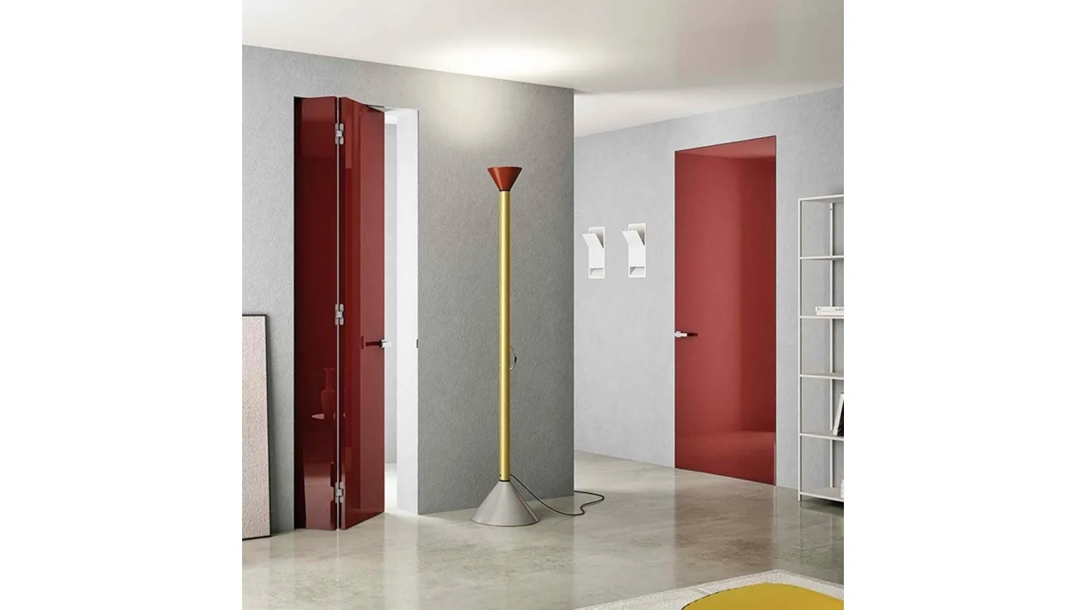 Porta per interni Filomuro a libro o a battente CL Laccato Lucido di BiHome