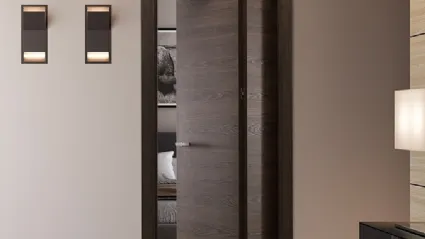 Porta per interni in laminato con apertura a libro Materik 111M Bruno di BiHome