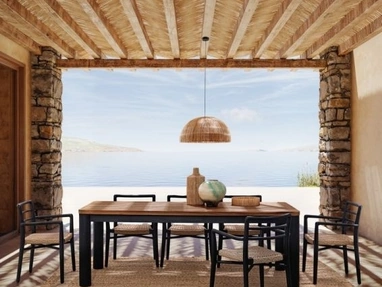 Sedia in teak Leticia di Bizzotto