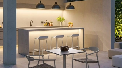 Sedia Linares in alluminio di Bizzotto